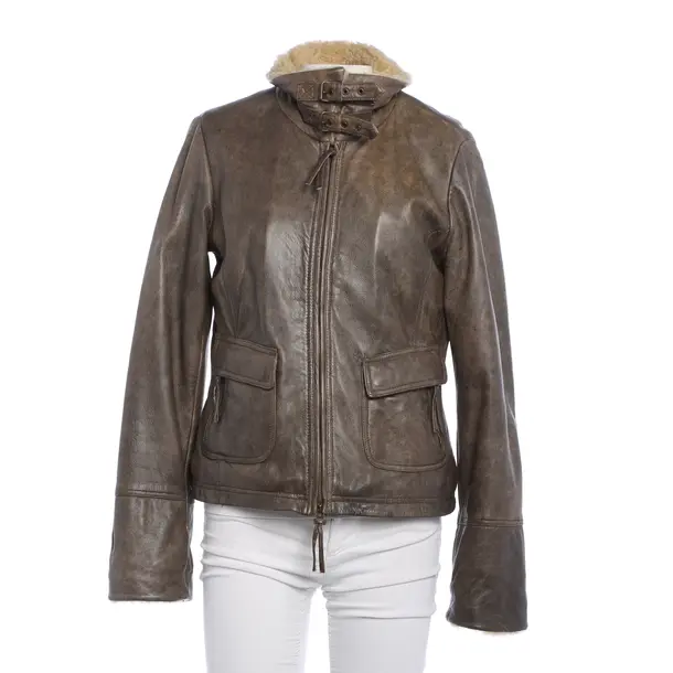 LeatherJacket, in Brown, Leather, Marc O'Polo