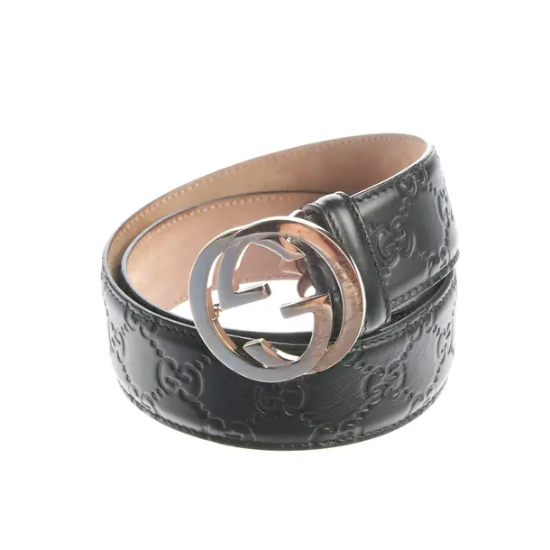 Belt, in Black, Leather, Gucci
