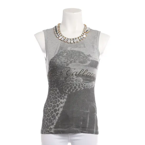 In alto, in Grigio chiaro, Cotone, Dolce e Gabbana