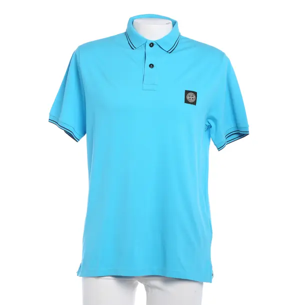 Polo, in Azzurro, Cotone, Isola di pietra