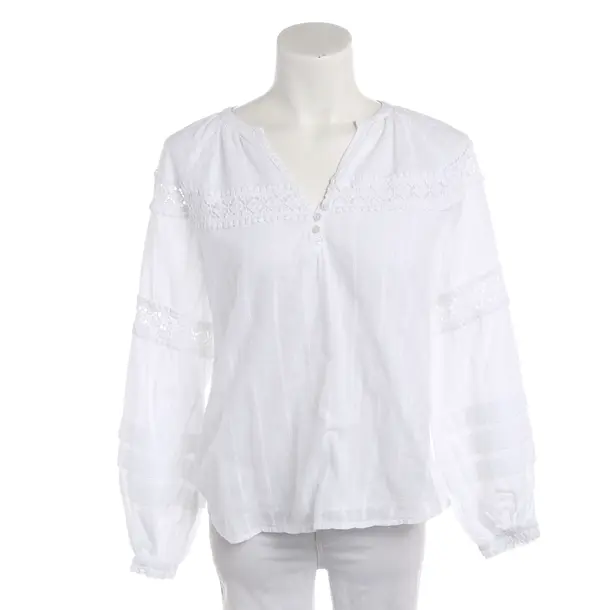 Bluse, in Weiß, Baumwolle, Bloom