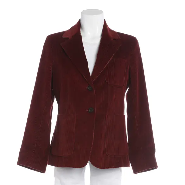 Blazer, in Bordeaux, Baumwolle, Max Mara