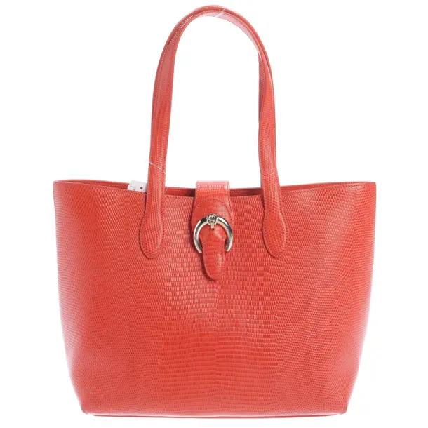 Shopper, in Arancione scuro, Pelle, Aigner