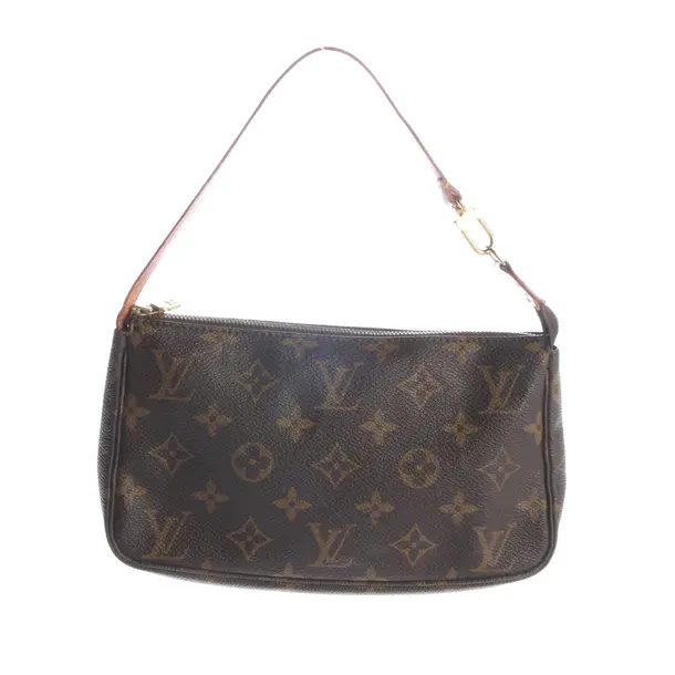 Handbag, in Brown, Leather, Louis Vuitton