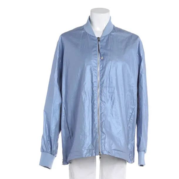 Mid-Season Jacket, in Blue, Ramia, No.1 Como