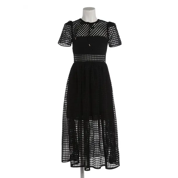 Abito da cocktail, in Nero, Poliestere, autoritratto