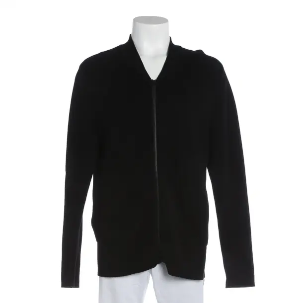 Strickjacke, in Schwarz, Baumwolle, Drykorn