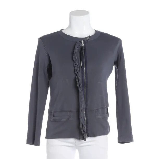 Strickjacke, in Dunkelgrau, Baumwolle, Marc Cain Sports