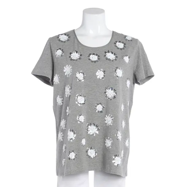 Shirt, in Light Gray, Cotton, Max Mara