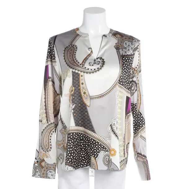 Blouse, in Multicolored, Silk, Herzensangelegenheit