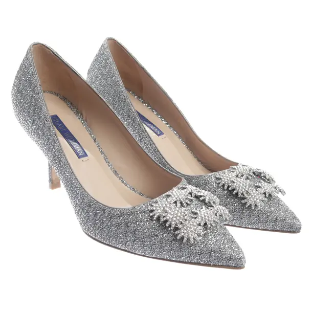 Pumps, in Silber, Stuart Weitzman