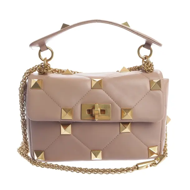Handbag, in Nude, Leather, Valentino