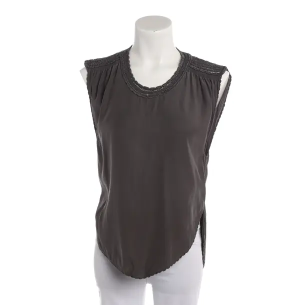 Top, in Gray, Silk, Isabel Marant Étoile