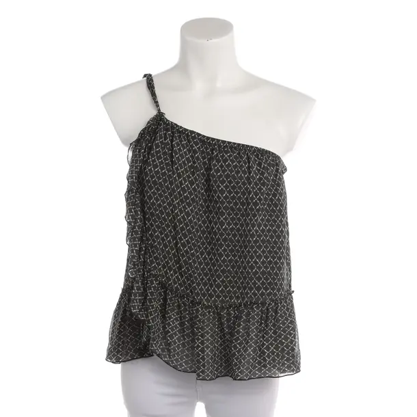 Top, in Dark Gray, Silk, Isabel Marant