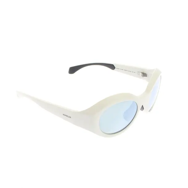 Sonnenbrille, in Weiß, Kunststoff, Moncler