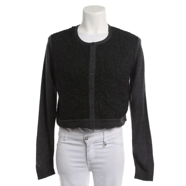 Cardigan, in Nero, Lana, Paule Ka