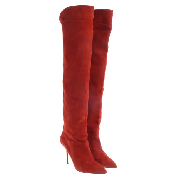 Over-The-Knee Boots, in Orange, Aquazzura