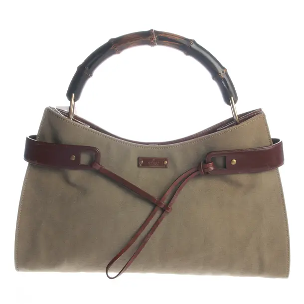 Handtasche, in Grün, Baumwolle, Gucci