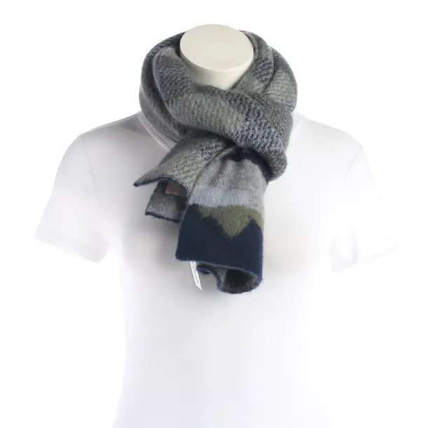 Scarf, in Multicolored, Cashmere, 81 hours
