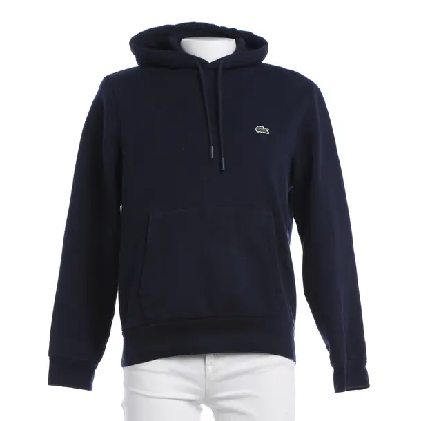 Hoodie, in Navy, Baumwolle, Lacoste