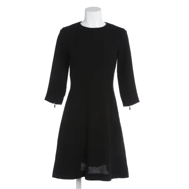 Dress, in Black, Wool, Antonelli