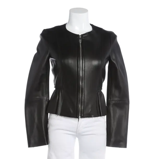 LeatherJacket, in Black, Leather, Hugo Boss Black Label