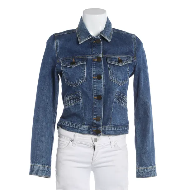 Denim Jacket, in Blue, Cotton, Maje
