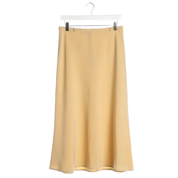 Skirt, in Mustard Yellow, Polyester, Jil Sander