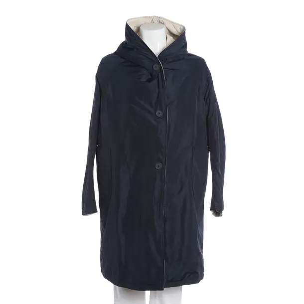 Mid-Season Coat, in Navy, Polyester, Riani