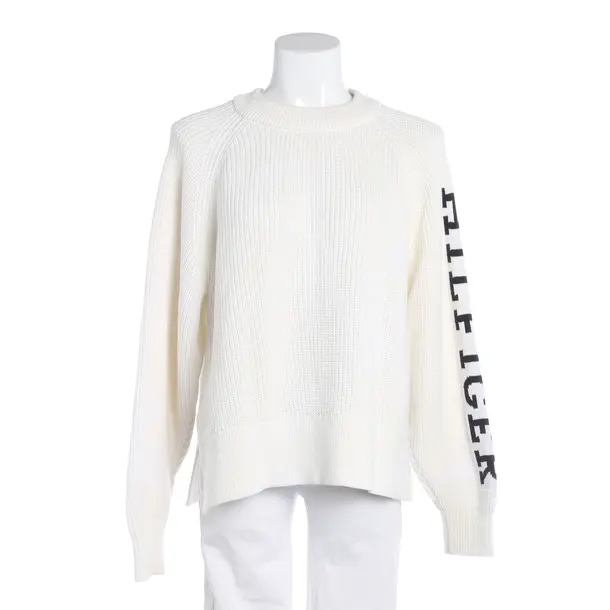 Pullover, in Weiß, Baumwolle, Tommy Hilfiger