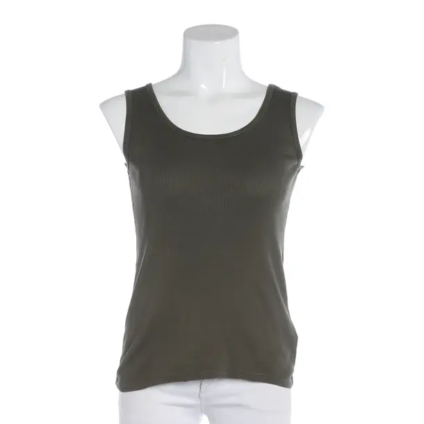 Top, in Dunkelgrün, Baumwolle, Max Mara