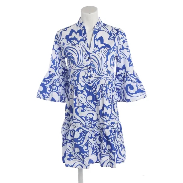 Dress, in Blue, Cotton, Mrs & Hugs