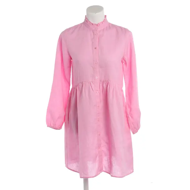 Abito, in Rosa, Lino, Signora & Abbracci