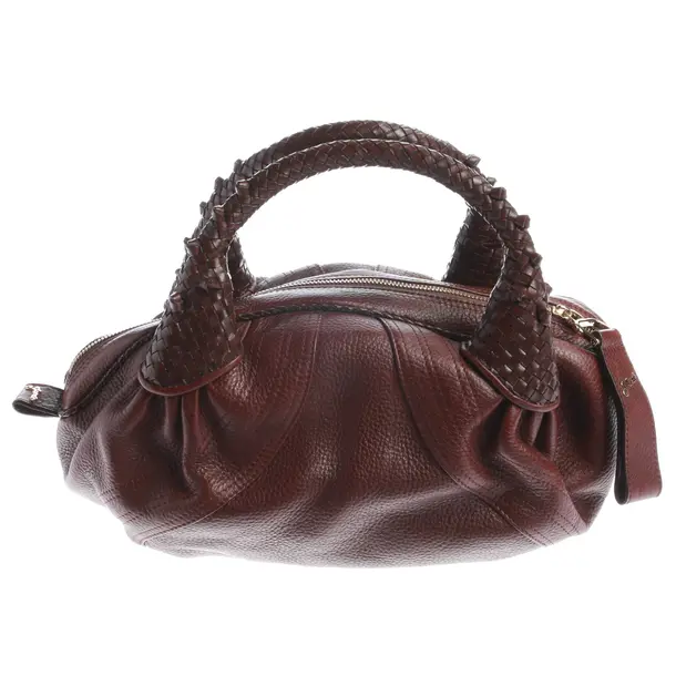 Handtasche, in Braun, Leder, Fendi