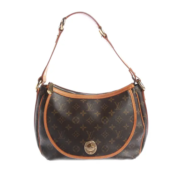 Shoulder Bag, in Brown, Leather, Louis Vuitton
