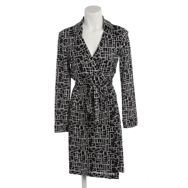 Kleid, in Schwarz, Seide, Diane von Furstenberg