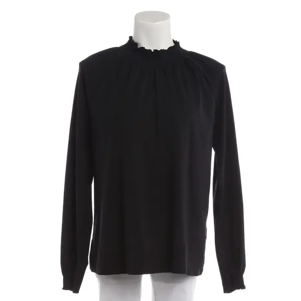 Blouse, in Navy, Cotton, Marc Cain