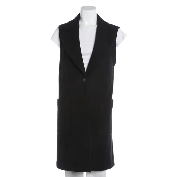Vest, in Black, Wool, Marc Cain