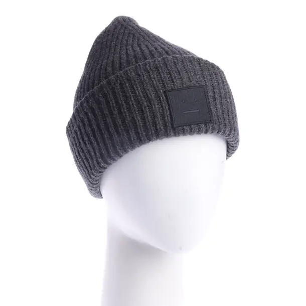 Cappello, in Grigio, Cotone, Studi Acne