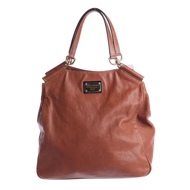 Handbag, in Light Brown, Leather, Dolce & Gabbana