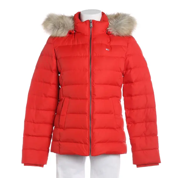 Übergangsjacke, in Rot, Polyester, Tommy Jeans