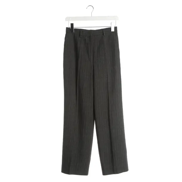 Pants, in Gray, Wool, Max Mara