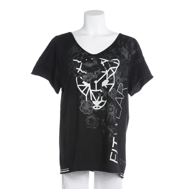 Shirt, in Black, Cotton, Marc Cain