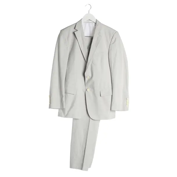 Anzug, in Hellgrau, Baumwolle, Baldessarini