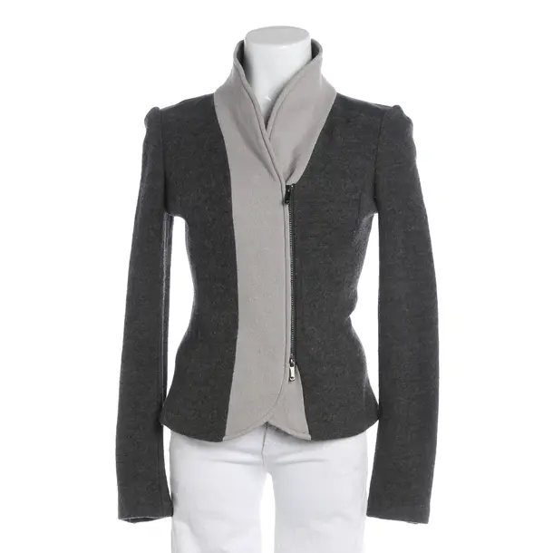 Blazer, in Grau, Wolle, Emporio Armani