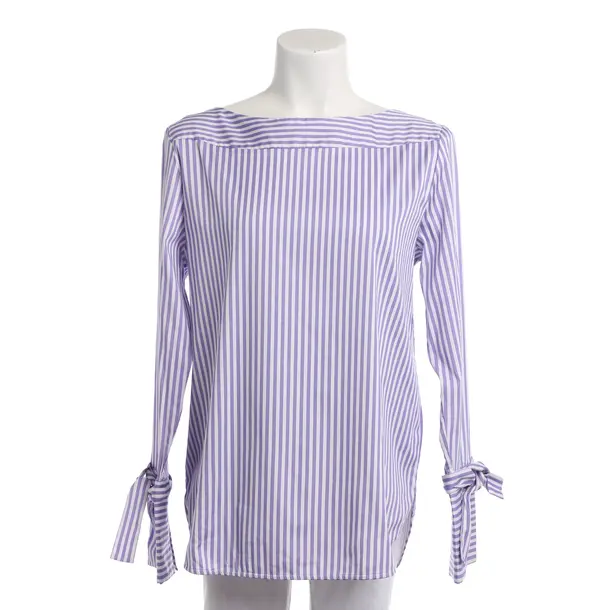 Blouse, in Purple, Cotton, Van Laack