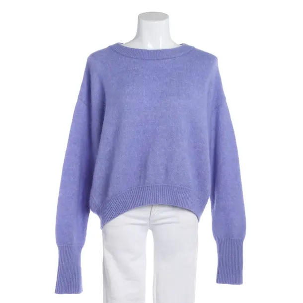 Pullover, in Blau, Wolle, American Vintage