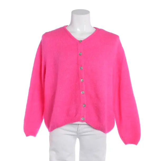 Cardigan, in Neon Pink, Wool, American Vintage