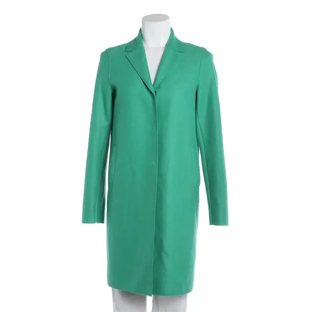 Übergangsmantel, in Mintgrün, Wolle, Harris Wharf London