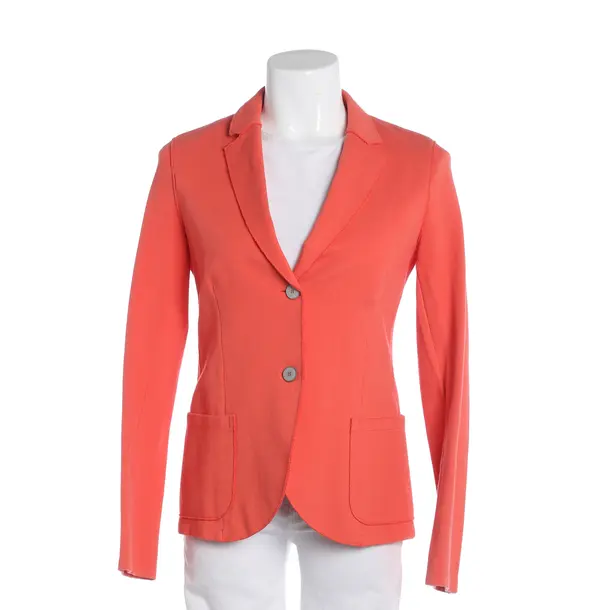 Blazer, in Light Red, Cotton, Harris Wharf London